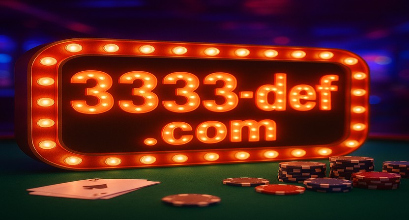 3333 def গেমিং প্ল্যাটফর্মে লাইভ টেবিল-ভিত্তিক