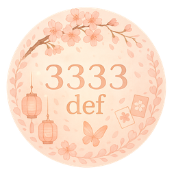 3333 def লোগো